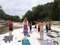 Outdoor Yoga by the Waterfall + cOMmunity Brunch