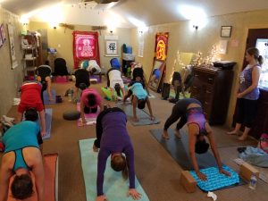 FREE INTRO CLASS~ Beginner Hot Vinyasa Flow with Mia and Lisa Ware @ Yoga 4 Love Studio Cabin